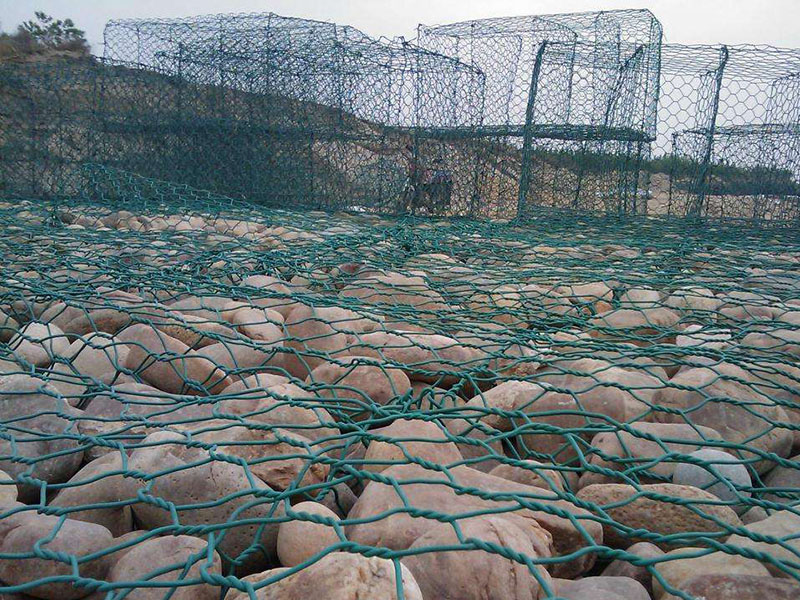 格賓網石籠系柔軟性結構不易被破壞拉斷
