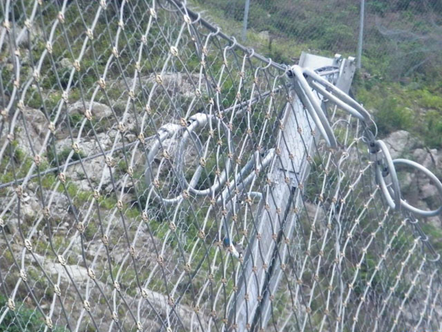 被動邊坡防護網